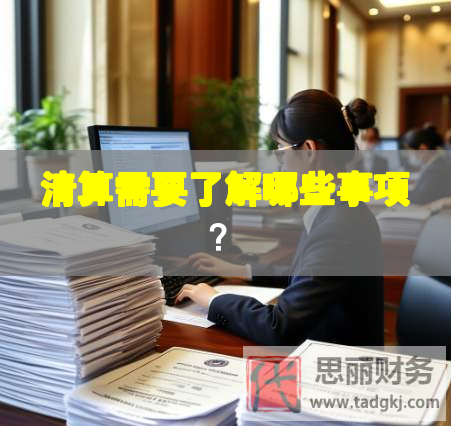 清算需要了解哪些事項(xiàng)？