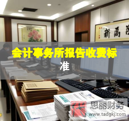 會計(jì)事務(wù)所報告收費(fèi)標(biāo)準(zhǔn)