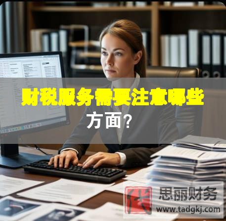 財(cái)稅服務(wù)需要注意哪些方面？