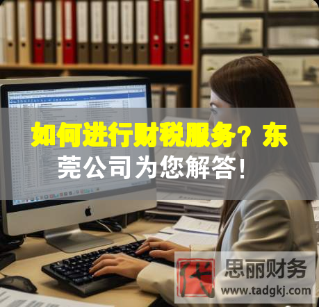 如何進行財稅服務(wù)？東莞公司為您解答！