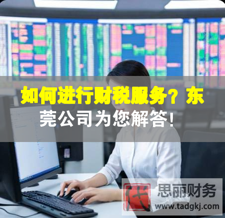 如何進行財稅服務(wù)？東莞公司為您解答！