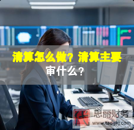 清算怎么做？清算主要審什么？