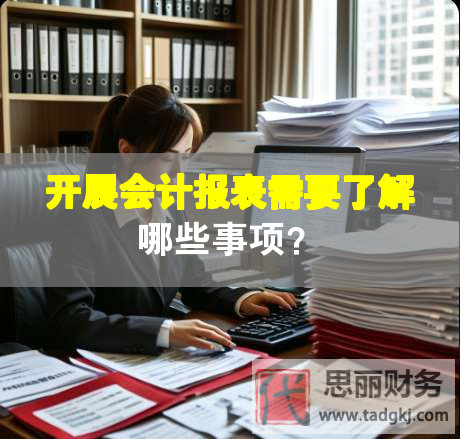 開展會(huì)計(jì)報(bào)表需要了解哪些事項(xiàng)？