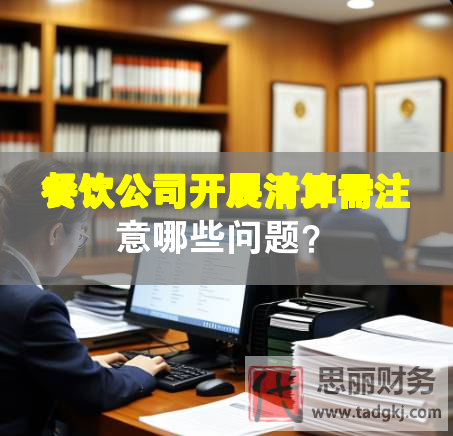 餐飲公司開(kāi)展清算需注意哪些問(wèn)題？