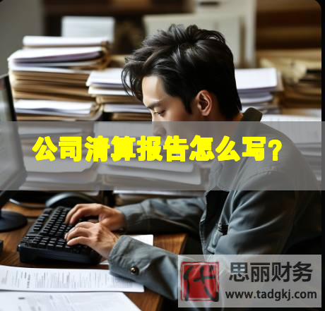 公司清算報告怎么寫？